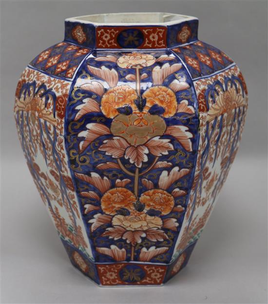 An Imari Vase height 31cm